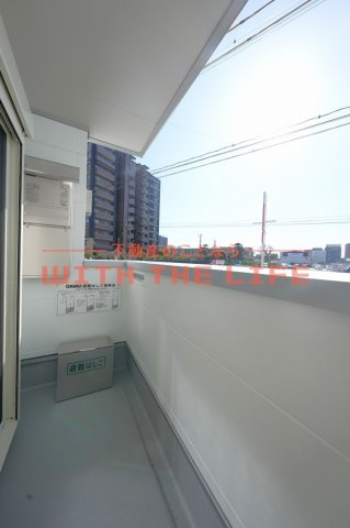 Ｃｈｅｒｉｍ西鉄久留米Ⅳ【キャッシュバック対象】のバルコニー|お洗濯にも便利なバルコニー付き