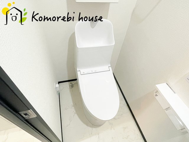 ミューアダマスグランテのトイレ|シンプルで使いやすいトイレです
