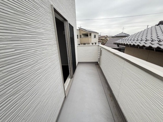 【バルコニー】 | 廿日市市宮島口上１丁目（宮島口駅）全2区画　A号棟 | 南向きバルコニーで日当たり良好♪