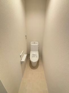 【トイレ】 | 安佐南区安東５（安東駅）限定1棟 | シンプルで使いやすいトイレです