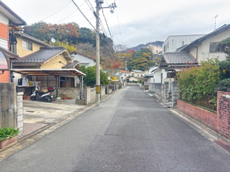 【前面道路含む現地写真】 | 安佐南区安東５（安東駅）限定1棟 | 前面道路5ｍ