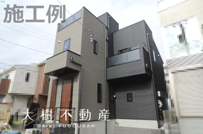 【外観：施工例】 | 海老名市望地2丁目　新築戸建て　全9棟【仲介手数料無料】