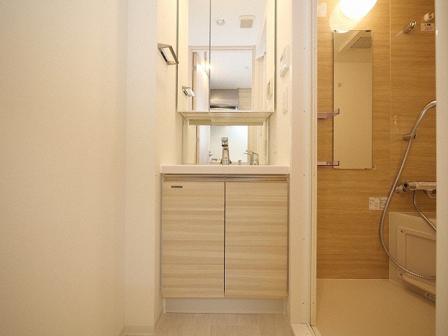 大阪市淀川区宮原２丁目の賃貸マンションの独立洗面台