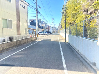 【前面道路含む現地写真】 | 南区宇品神田４（宇品神田3丁目電停）全2区画　NO1【外構込み】