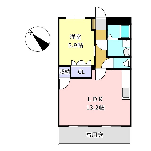 エスポワール・Mの間取り