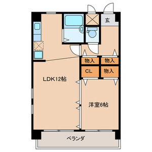 イーストUコートの間取り