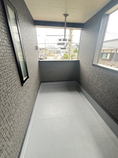 【バルコニー】 | 安芸郡熊野町呉地1丁目　全7区画　NO7 | 南向きインナーバルコニー♪