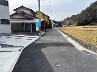 【前面道路含む現地写真】 | 廿日市市大野字水口全2区画　NO1