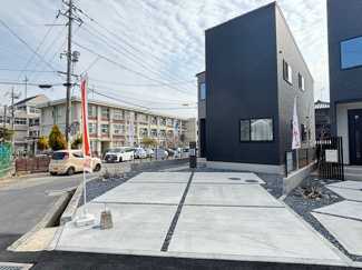 【外観】 | 廿日市市大野字水口全2区画　NO1 | （NO1）角地駐車2台♪