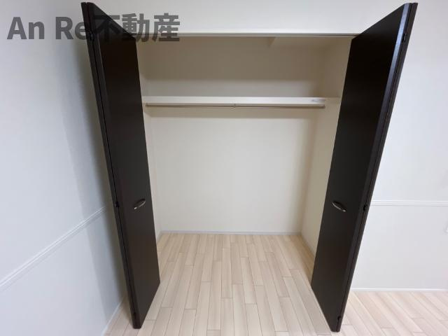 川口市大字道合のアパートの収納