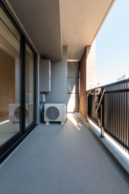 堀之内マンションのバルコニー