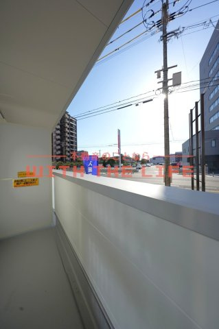 Ｃｈｅｒｉｍ西鉄久留米Ⅳ【キャッシュバック対象】のバルコニー|開放的で明るい空間を演出してくれるバルコニーです