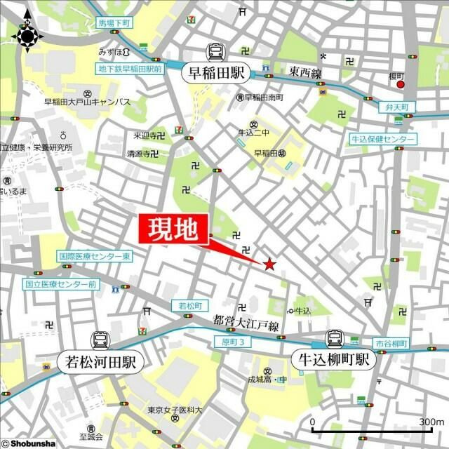 スカラーレ牛込の周辺