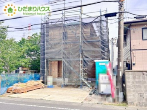 【外観】 | 神栖市掘割3丁目　新築戸建 | 南向きで日当たり良好(^^♪