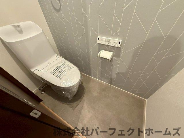 東中振1丁目戸建のトイレ|清潔感のあるトイレです