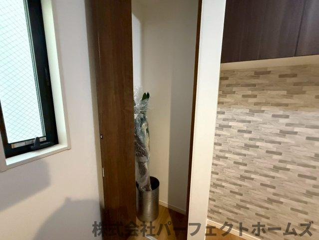 東中振1丁目戸建の収納|専用の収納スペースです