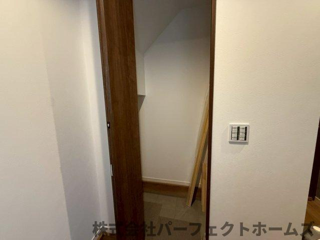 東中振1丁目戸建の収納|大きなスペースがあり、収納には困りません