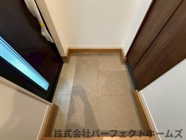 東中振1丁目戸建の玄関|毎日通る玄関はこちらです