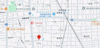【地図】 | BORIKIひがしおおさか・ウエスタンハイツ１８