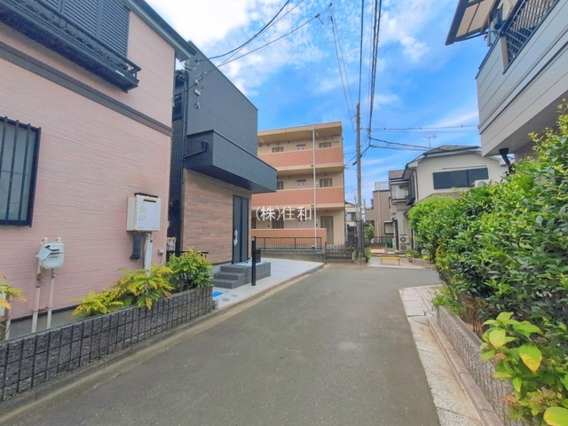 【新築分譲住宅】川越市藤間第13期の前面道路含む現地写真