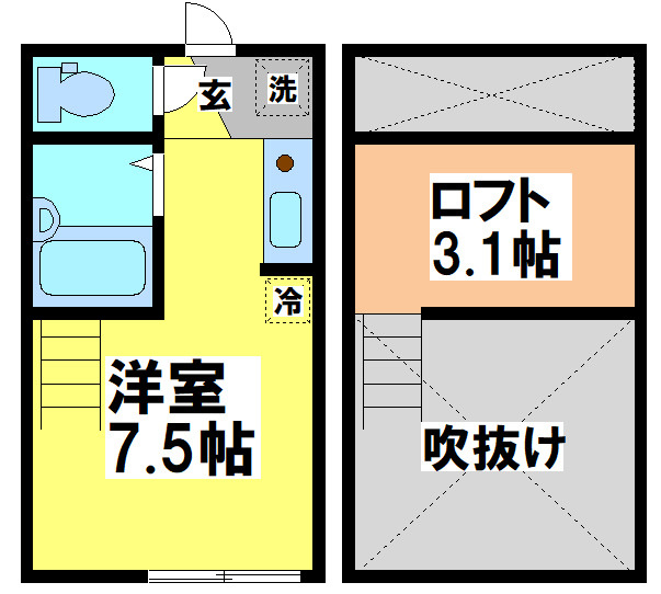 武蔵野市吉祥寺北町４丁目のアパート