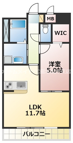 WESTFIELDの間取り