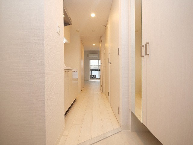 大阪市福島区鷺洲５丁目の賃貸マンションの玄関