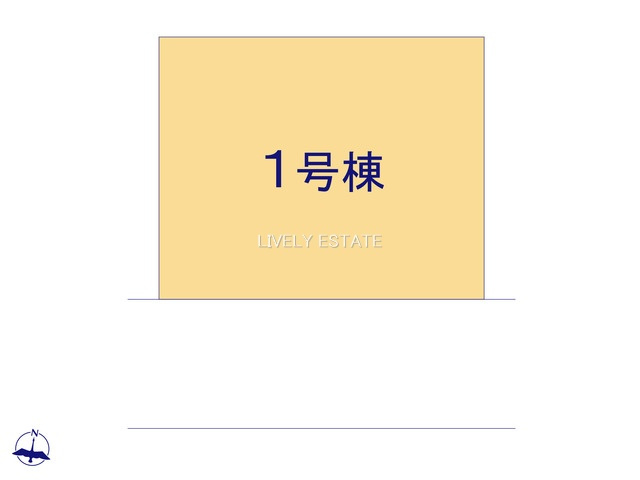 越谷市西方1丁目 新築分譲住宅の区画図