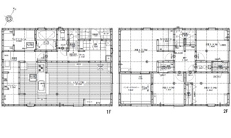 【間取り】 | 東広島市高屋町高屋堀（全2区画）1号棟 | 17帖の広々LDKを中心に、家事動線を徹底して効率化した4LDK。キッチン横のパントリー、独立ランドリールーム、大容量のウォークインクローゼットなど、現代の御世帯に不可欠な収納と利便性を備えています。