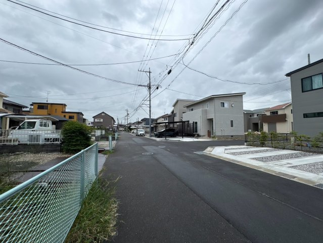 新築戸建　岐阜市東鶉5丁目　全5区画分譲の外観|「現地（2026年8月6日）撮影」　
■全体写真　
■ヤマダ不動産　株式会社リライフ　