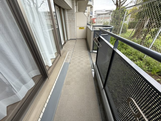 垂水五色山アーバンライフのバルコニー