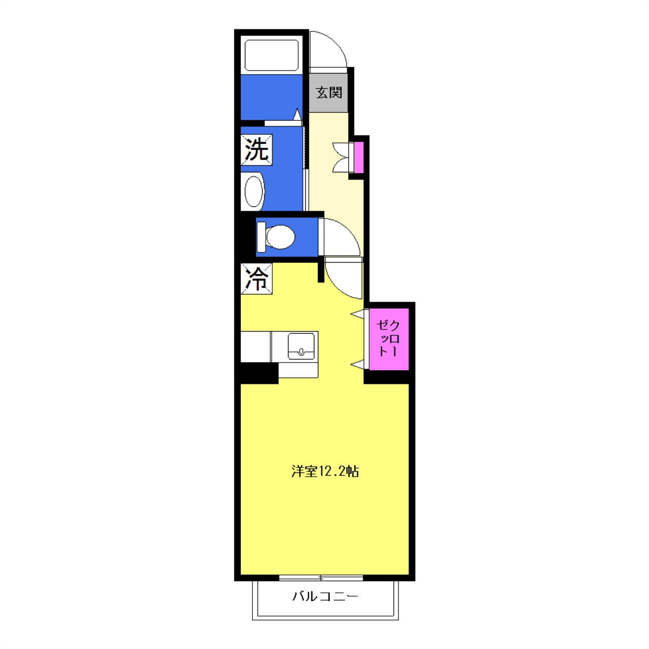 ヌーベル２１の間取り
