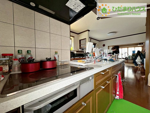 日立市滑川本町3丁目のキッチン|IHキッチンになっており、安全に調理ができます！