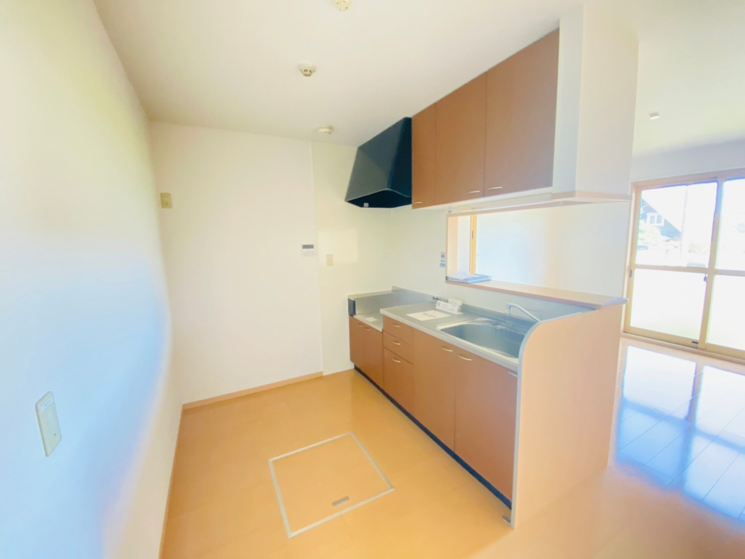 ヒルグレイスA棟のキッチン|※同建物、別部屋画像