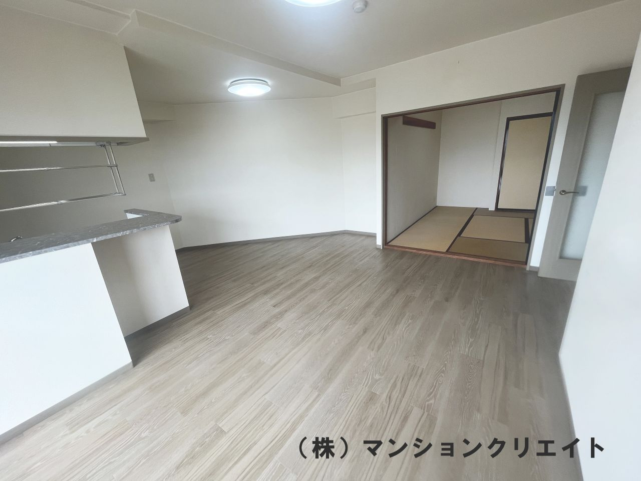 信開ガーデンコート文京の居間・リビング|LDK14.3帖