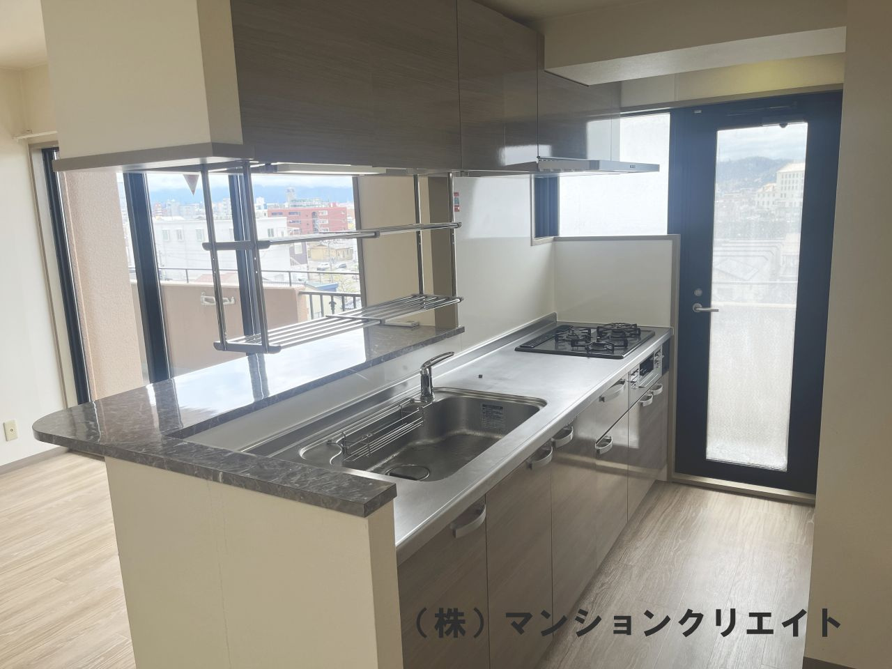 信開ガーデンコート文京のキッチン|システムキッチン