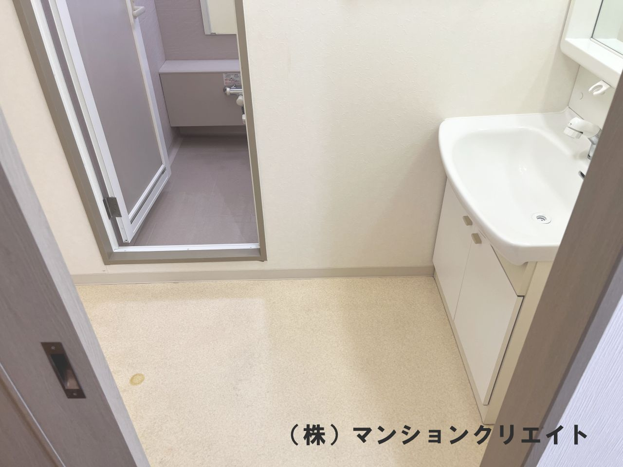 信開ガーデンコート文京の脱衣所