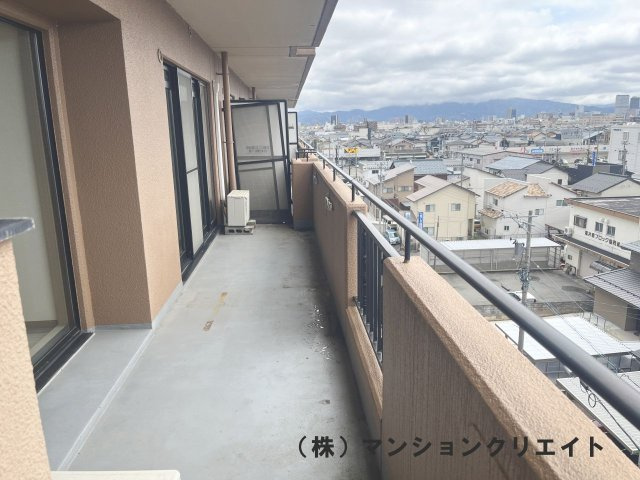 信開ガーデンコート文京のバルコニー|南面バルコニー