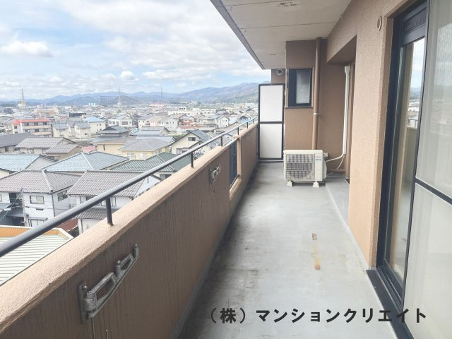 信開ガーデンコート文京のバルコニー|南面バルコニー