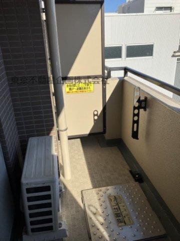 コスモ千駄木のバルコニー