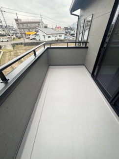 【バルコニー】 | 安佐南区伴東5丁目（AL伴駅）【全6棟】NO6　 | ルーフバルコニ―