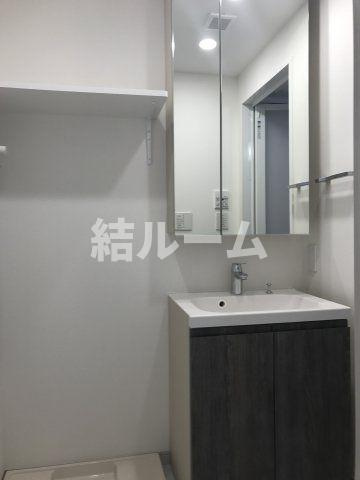 板橋区坂下１丁目の賃貸マンションの洗面所