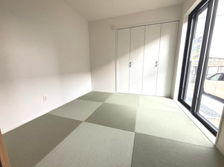 【和室】 | 東広島市黒瀬町丸山字長尾 | リビングダイニング続き和室4.5帖