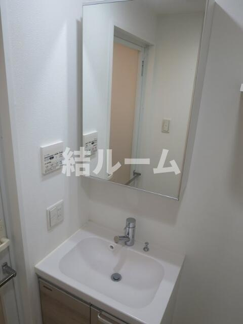 北区堀船１丁目の賃貸マンションの洗面所