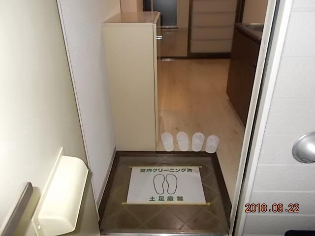 サニモールの玄関|落ち着いた玄関です