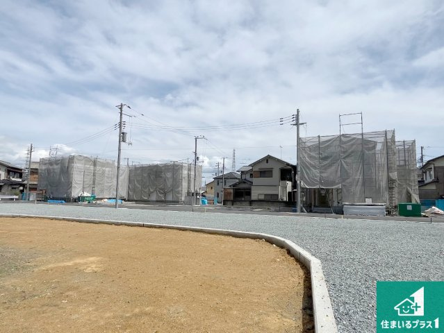 姫路市西庄　第4期　新築一戸建ての外観|現在建築中！落ち着いた街並みで新生活を始めることが出来そう！周辺の物件も併せてご紹介させて頂きます！
