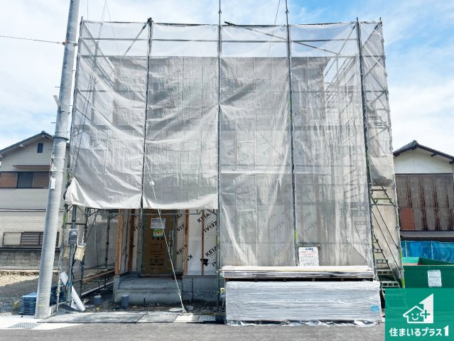 姫路市西庄　第4期　新築一戸建ての外観|現在建築中！落ち着いた街並みで新生活を始めることが出来そう！周辺の物件も併せてご紹介させて頂きます！
