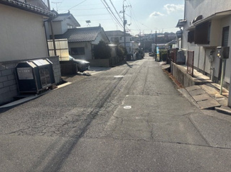 【前面道路含む現地写真】 | 安佐北区落合南1丁目　全3区画　NO3 | 南東４.3ｍ