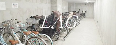 【その他共用部分】 | ライオンズ相模大野ステーションエアリスタ | 自転車置き場です
