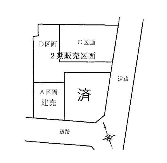 【区画図】 | ご家族様のプライベート空間が確保できる素敵な間取りです。また敷地ゆったりですので、おうち時間を楽しむのにもぴったりですね♪